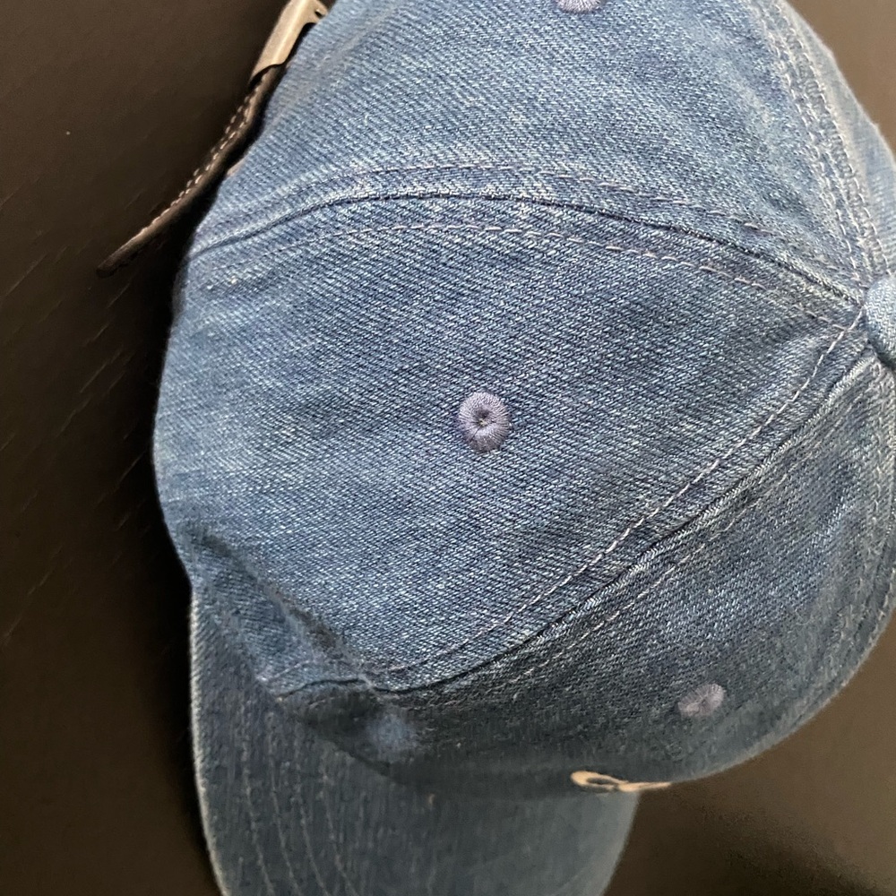 Coach Denim Blue Baseball Cap - Picture 3 of 6